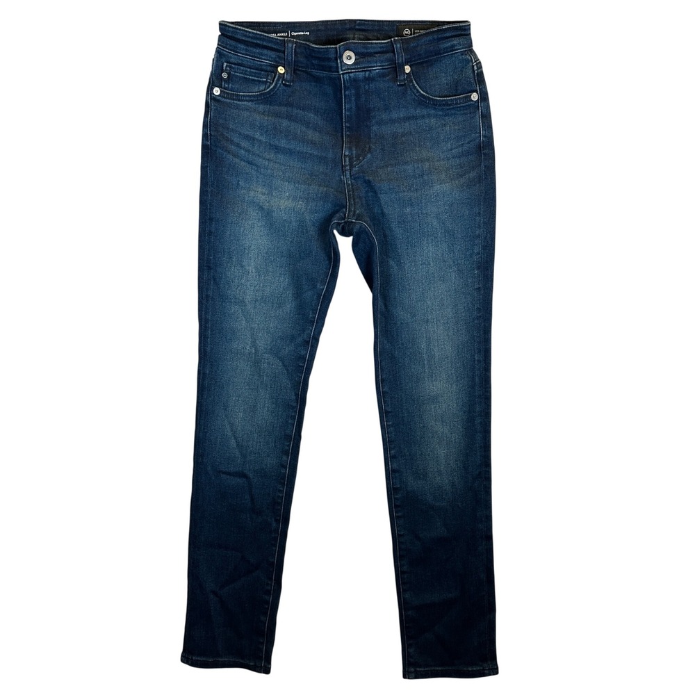 AG Adriano Goldschmied Prima Ankle Cigarette Leg Jeans Dark Wash Size 27 SRD1855